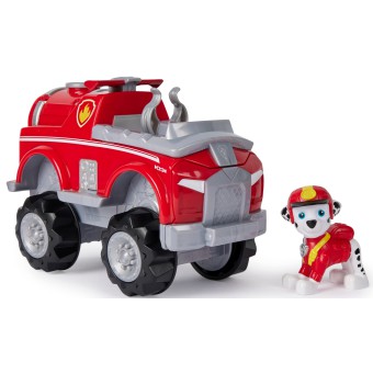 Psi Patrol - Transformujący pojazd terenowy Słoń + figurka Marshalla 20143414