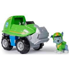 Psi Patrol - Transformujący pojazd terenowy Żółw + figurka Rocky'ego 20143418