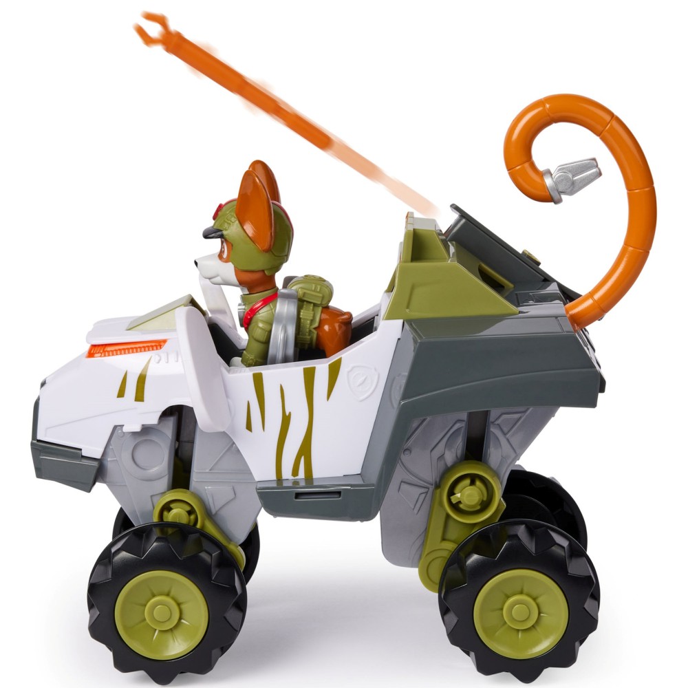 Psi Patrol - Transformujący pojazd terenowy Małpa + figurka Trackera 20143417