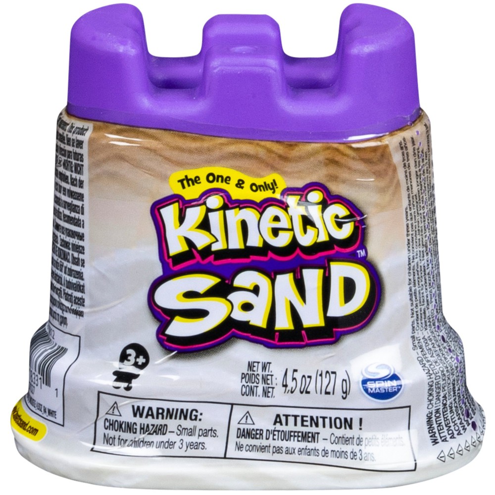 Kinetic Sand - Biały piasek kinetyczny Zestaw Mini 127 g 20128040