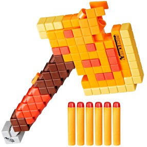 Hasbro Nerf - Wyrzutnia Minecraft Firebrand Topór + strzałki F8953