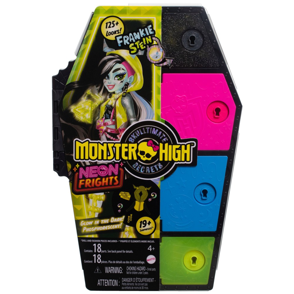 Monster High - Straszysekrety Lalka Frankie Stein + akcesoria HNF79