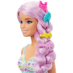 Barbie - Lalka syrenka z długimi włosami + akcesoria HRR00