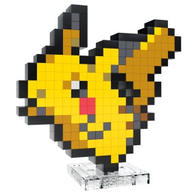 MEGA Pokemon - Pikachu Zestaw klocków konstrukcyjnych 400 elem. HTH74