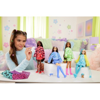 Barbie Cutie Reveal - Lalka Barbie Piesek-Żaba + zwierzątko HRK24