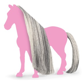 Schleich - Sofia’s Beauties Szare włosy dla koni Beauty Horses 42652