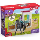 Schleich Horse Club - Boks dla koni z Lisa i Storm 42709