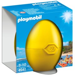 Playmobil - Zestaw jajko z niespodzianką Zabawa na plaży 4941