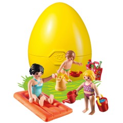Playmobil - Zestaw jajko z niespodzianką Zabawa na plaży 4941