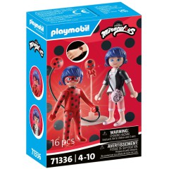 Playmobil - Miraculous Marinette i Biedronka Figurki z akcesoriami 71336