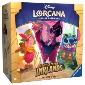 Disney Lorcana TCG - Into the Inklands Illumineer's Trove + 8 boosterów po 12 kart 98292