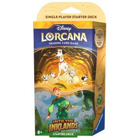 Disney Lorcana TCG - Into the Inklands Starter Deck Amber & Emerald Talia startowa 60 kart 98274