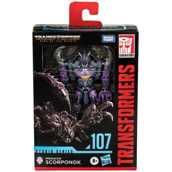 Hasbro Transformers Studio Series - Figurka Predacon Scorponok 107 Deluxe Rise of the Beasts F8755