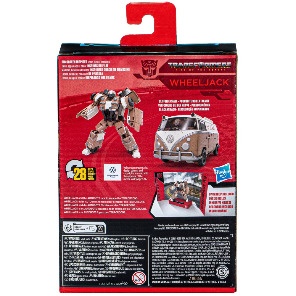 Hasbro Transformers Studio Series - Figurka Wheeljack 108 Deluxe Rise of the Beasts F7233