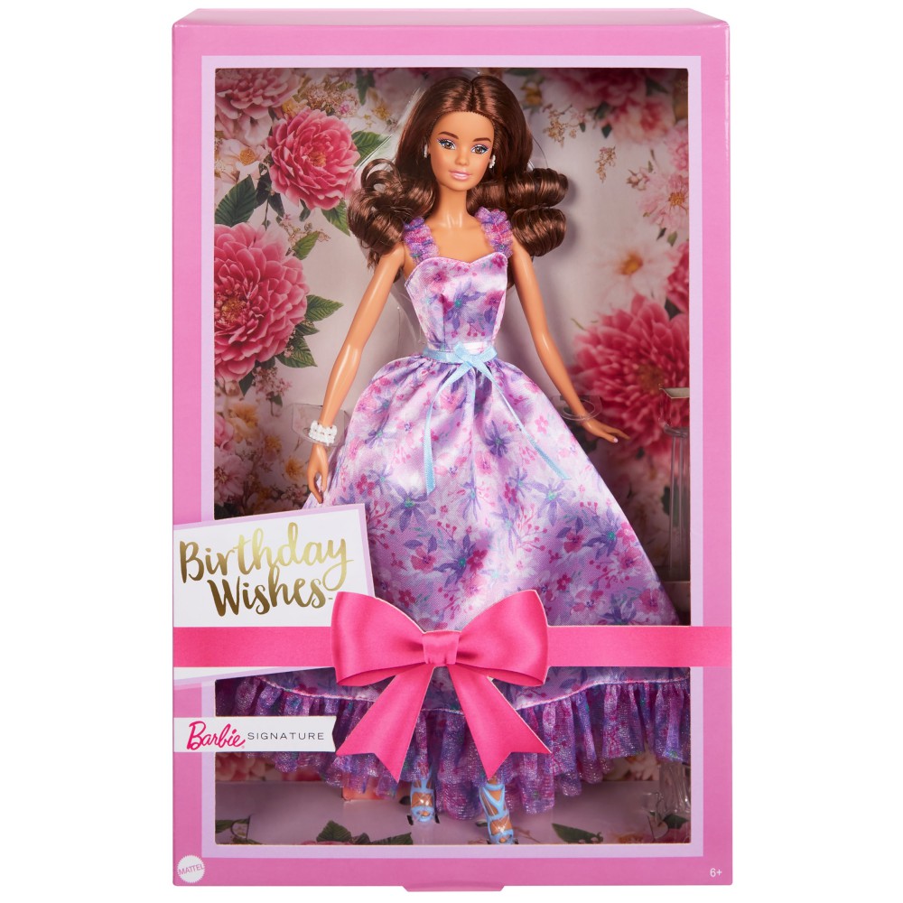 Barbie Signature - Lalka kolekcjonerska Birthday Wishes Urodzinowe życzenia HRM54