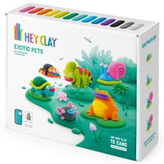 Hey Clay - Masa plastyczna Egzotyczne zwierzęta HCL15025