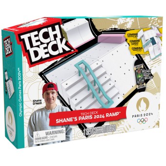Tech Deck X-Connect - Zestaw Shane's Paris 2024 Ramp + deskorolka fingerboard 20147130