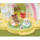 Sylvanian Families - Przedszkolny plac zabaw z basenem + króliczek z opadającymi uszkami 5746