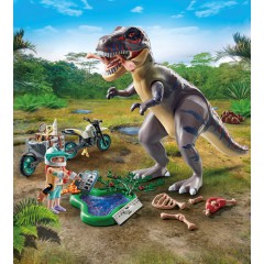 Playmobil - Dinos W poszukiwaniu T-Rexa 71524
