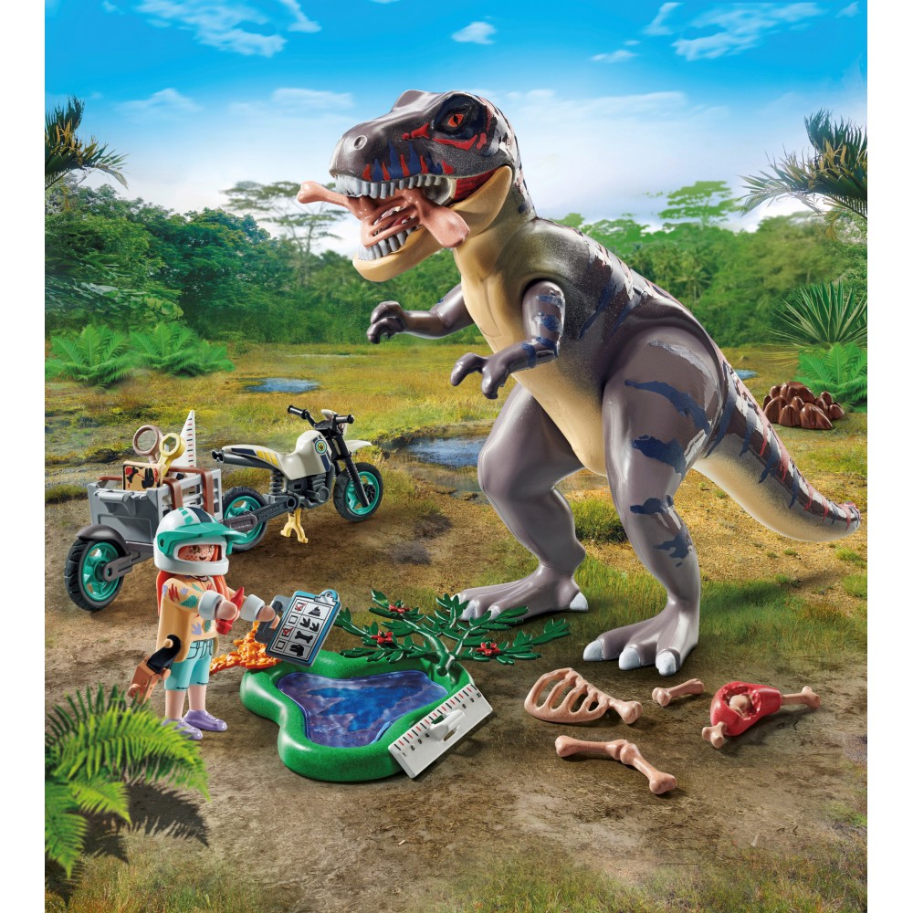Playmobil - Dinos W poszukiwaniu T-Rexa 71524