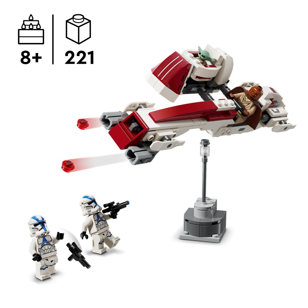 LEGO Star Wars - Ucieczka na śmigaczu BARC 75378