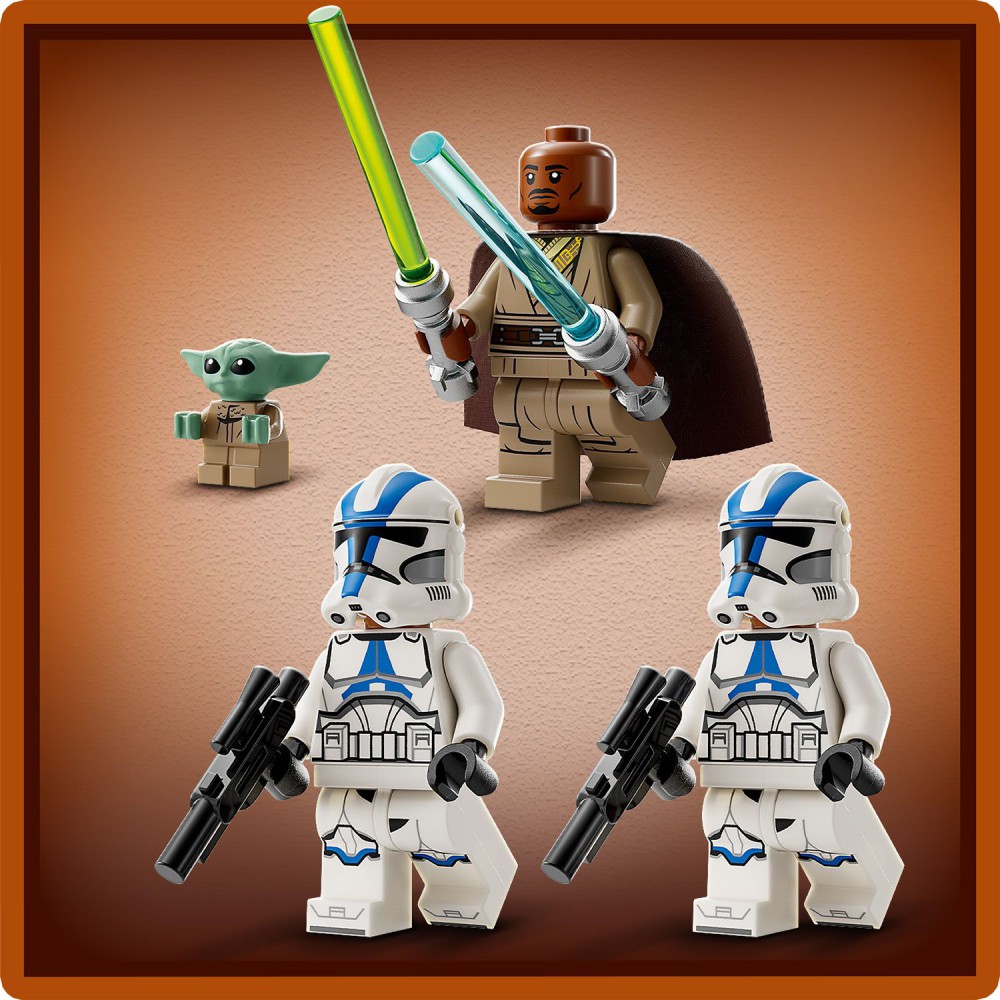 LEGO Star Wars - Ucieczka na śmigaczu BARC 75378