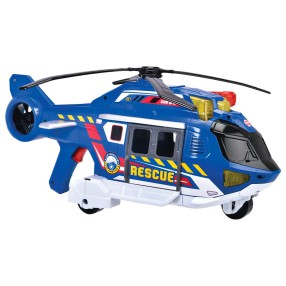 Dickie Action Series - Duży helikopter ratowniczy 39 cm Światło i dźwięk 3307002