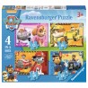 Ravensburger - Puzzle Psi Patrol 4w1 070336