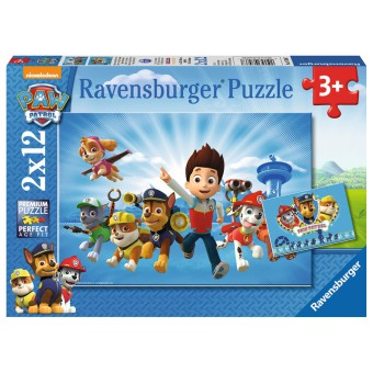 Ravensburger - Psi Patrol i Ryder Puzzle 2 x 12 elem. 075867