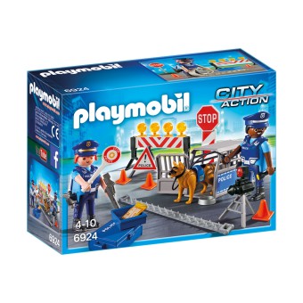 Playmobil - Blokada policyjna 6924
