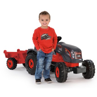 Smoby - Traktor XXL z przyczepą 710200