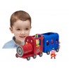TM Toys Świnka Peppa - Pociąg z wagonikiem i 2 figurki 06152