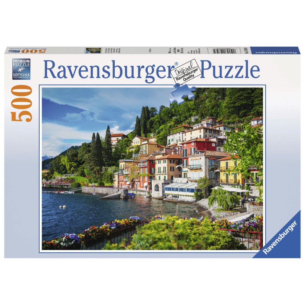 Ravensburger - Puzzle Włoskie jezioro 500 elem. 147564