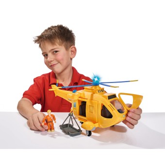 Simba - Strażak Sam Helikopter Wallaby II z figurką 9251002