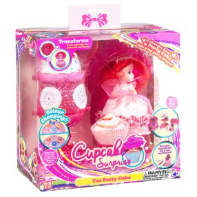 TM Toys - Cupcake Surprise Zestaw deser lodowy - salon piękności 2w1 Różowy 1140