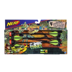 Hasbro Nerf Zombie - Zestaw 4 świstrzących strzał B9090