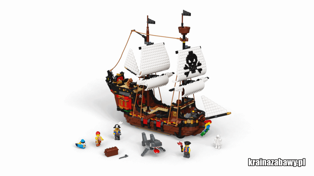 LEGO Creator - Statek piracki 3w1 31109