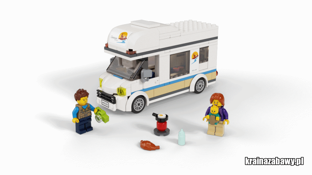LEGO City - Wakacyjny kamper 60283